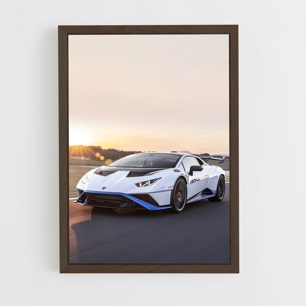 Poster Huracan Power – affiche Lamborghini (vue 5)